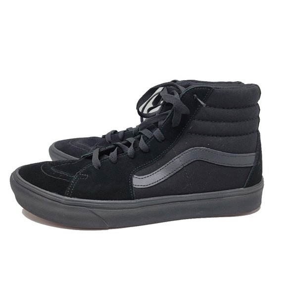 Vans Other - Vans COMFYCUSH SK8-HI Shoes 11.5 Men's Black Mid Comfy Cush Skate Shoes Gum Sole